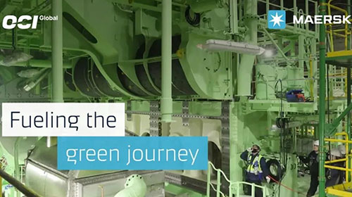 马士基为全球第一艘绿色甲醇船舶首航锁定燃料